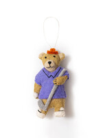 Global Goods Partners Felt Golf Bear Ornament
