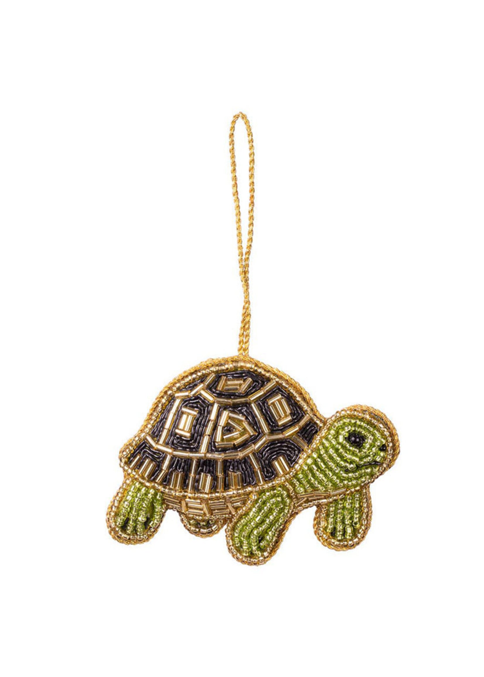 Matr Boomie Beaded Turtle Ornament