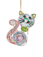 SERRV Quilled Cat Ornament