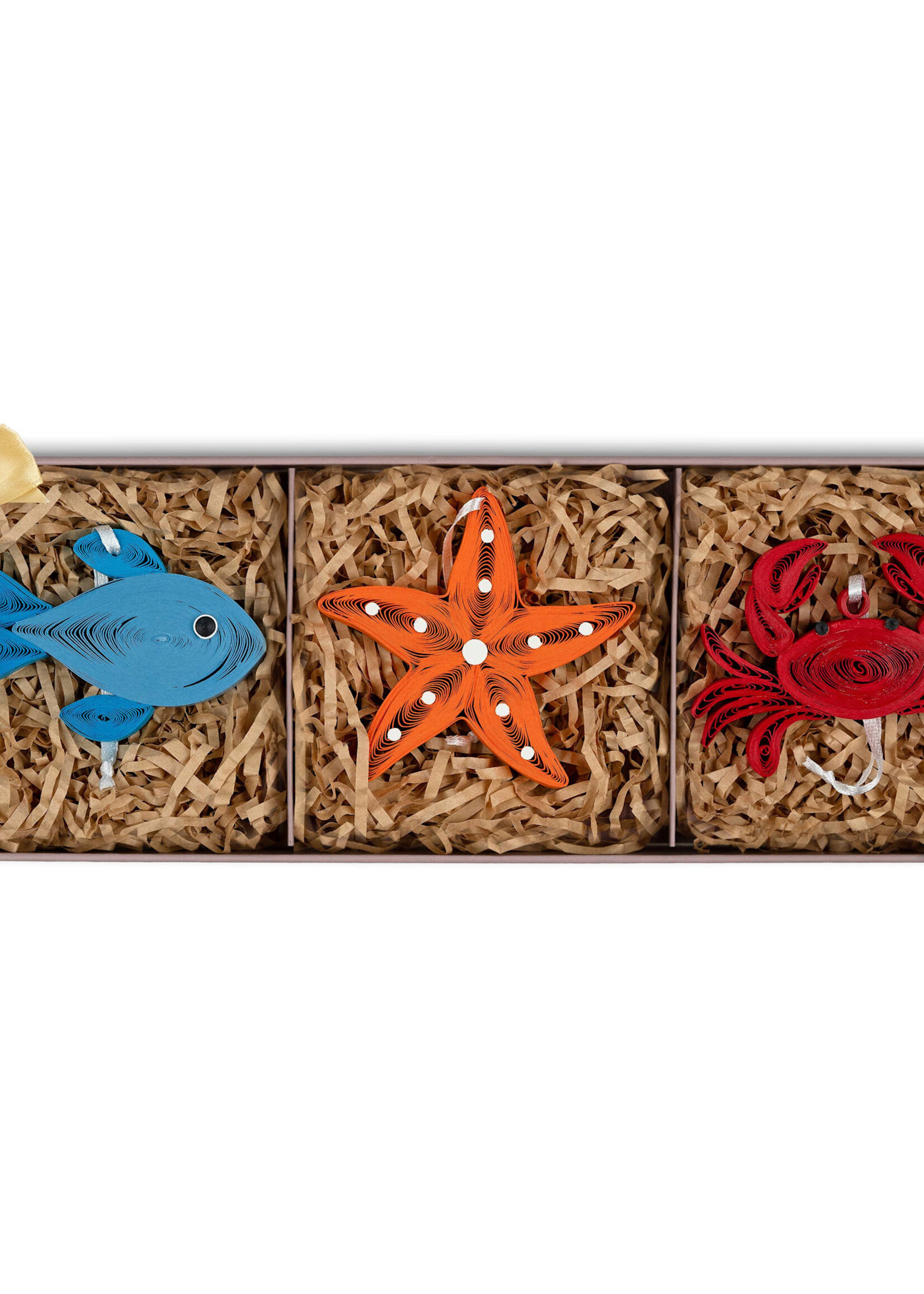 Quilling Cards Quilled Ornament Box Set - Sea Life