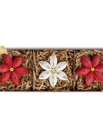 Quilling Cards Quilled Ornament Box Set - Poinsettia