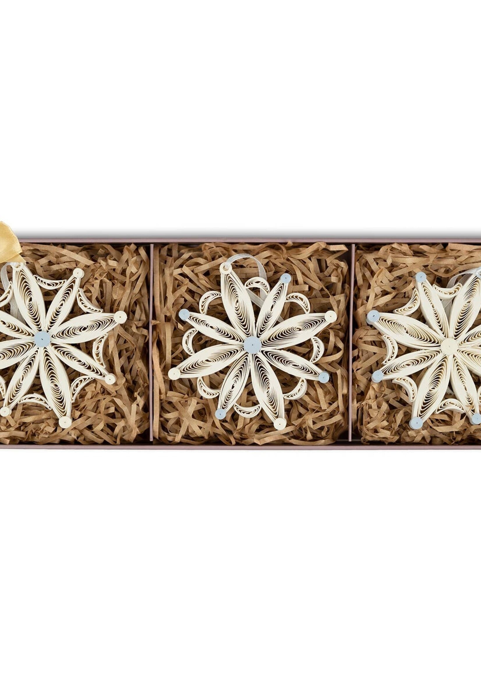 Quilling Cards Quilled Ornament Box Set - Snowflakes