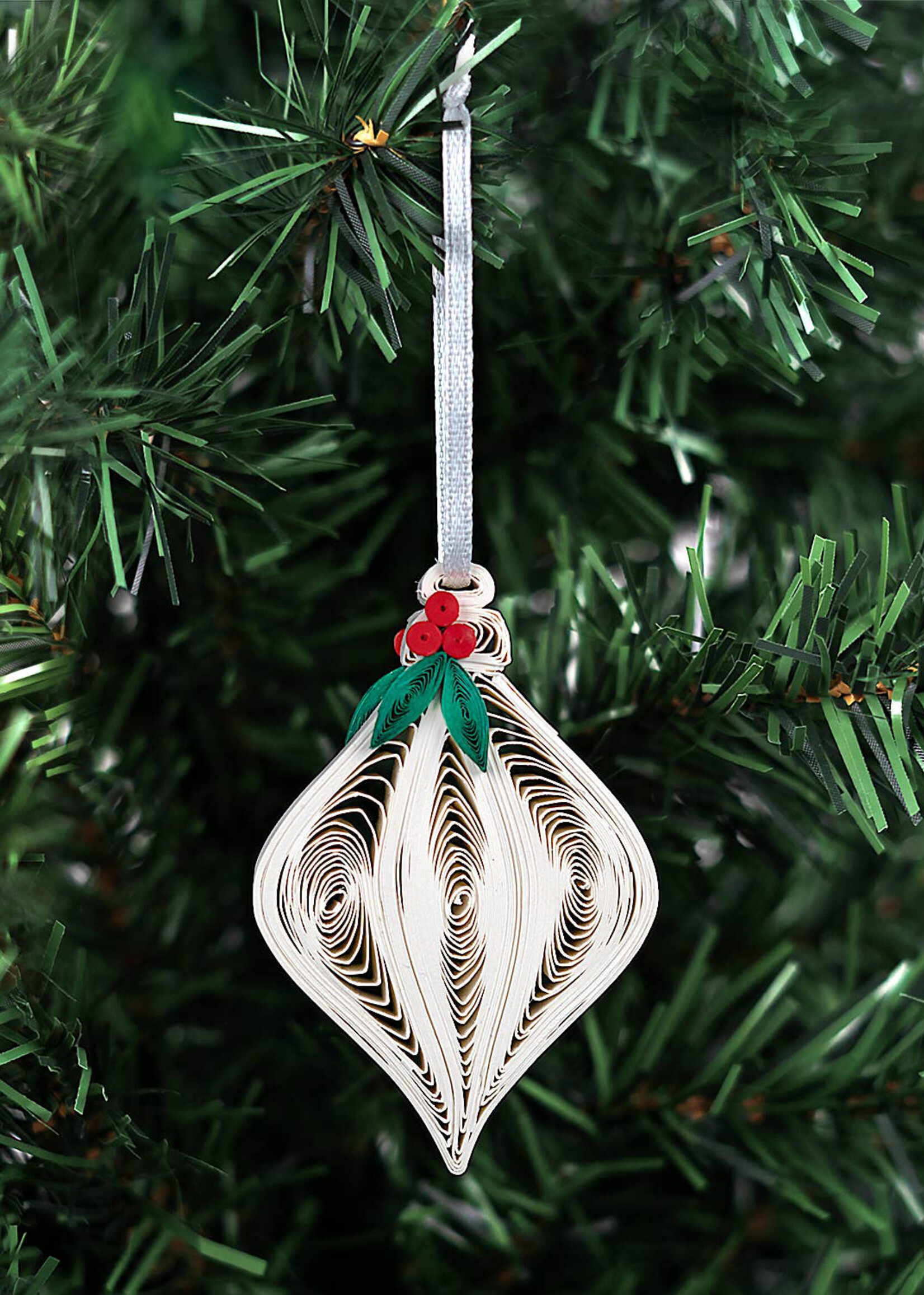 Quilling Cards Quilled Christmas Ornament Ornament