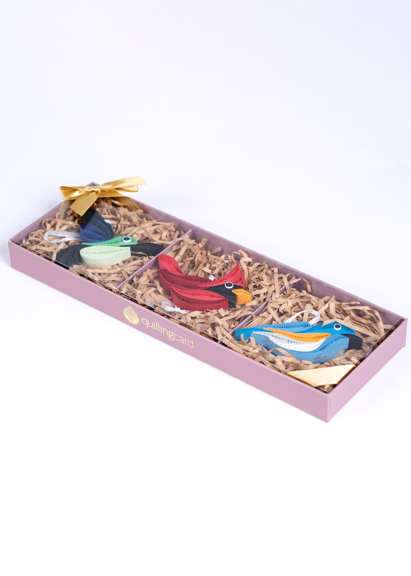 Quilling Cards Quilled Ornament Box Set - Birds