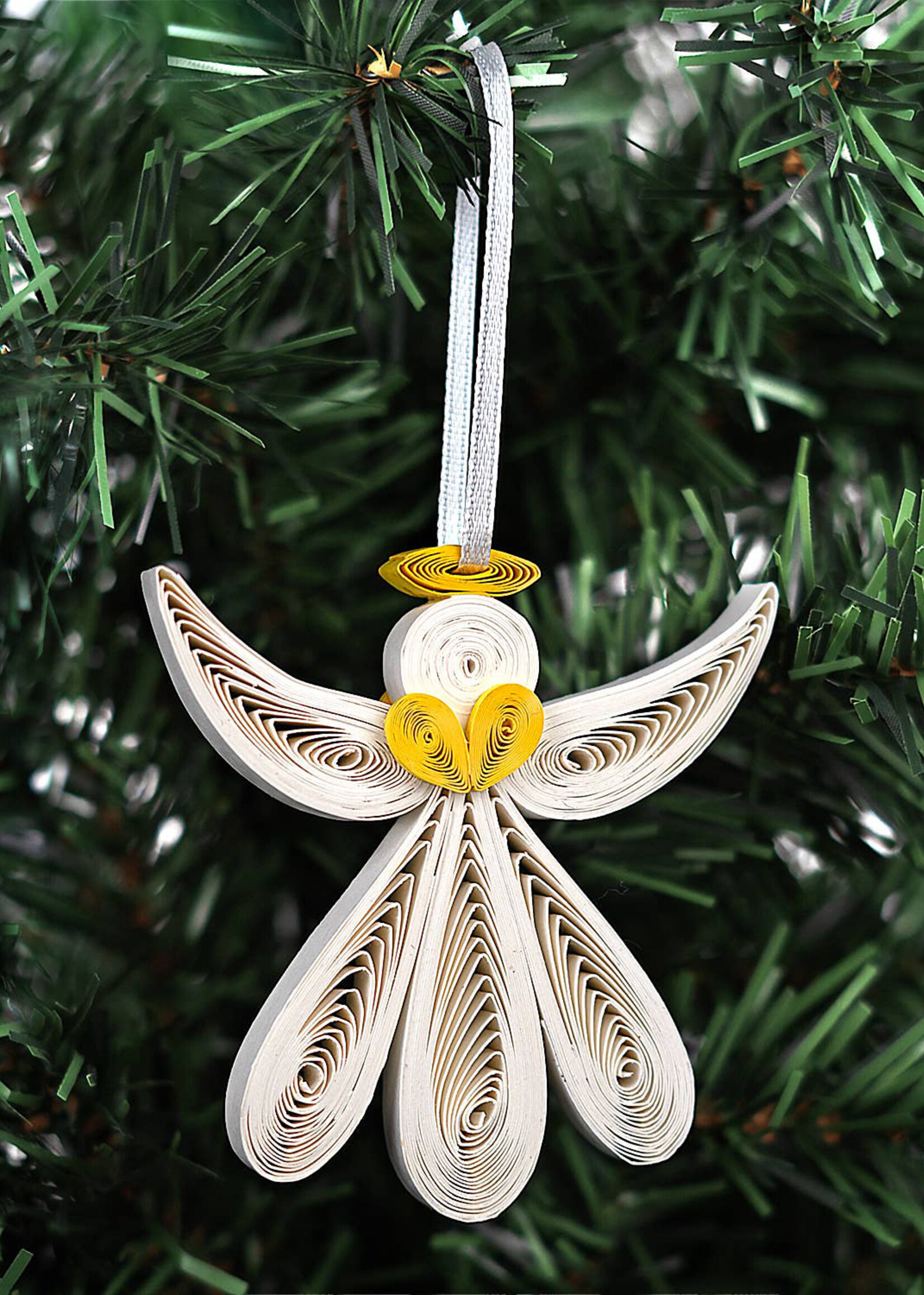 Quilling Cards Quilled Ornament Box Set - Quilled Angel