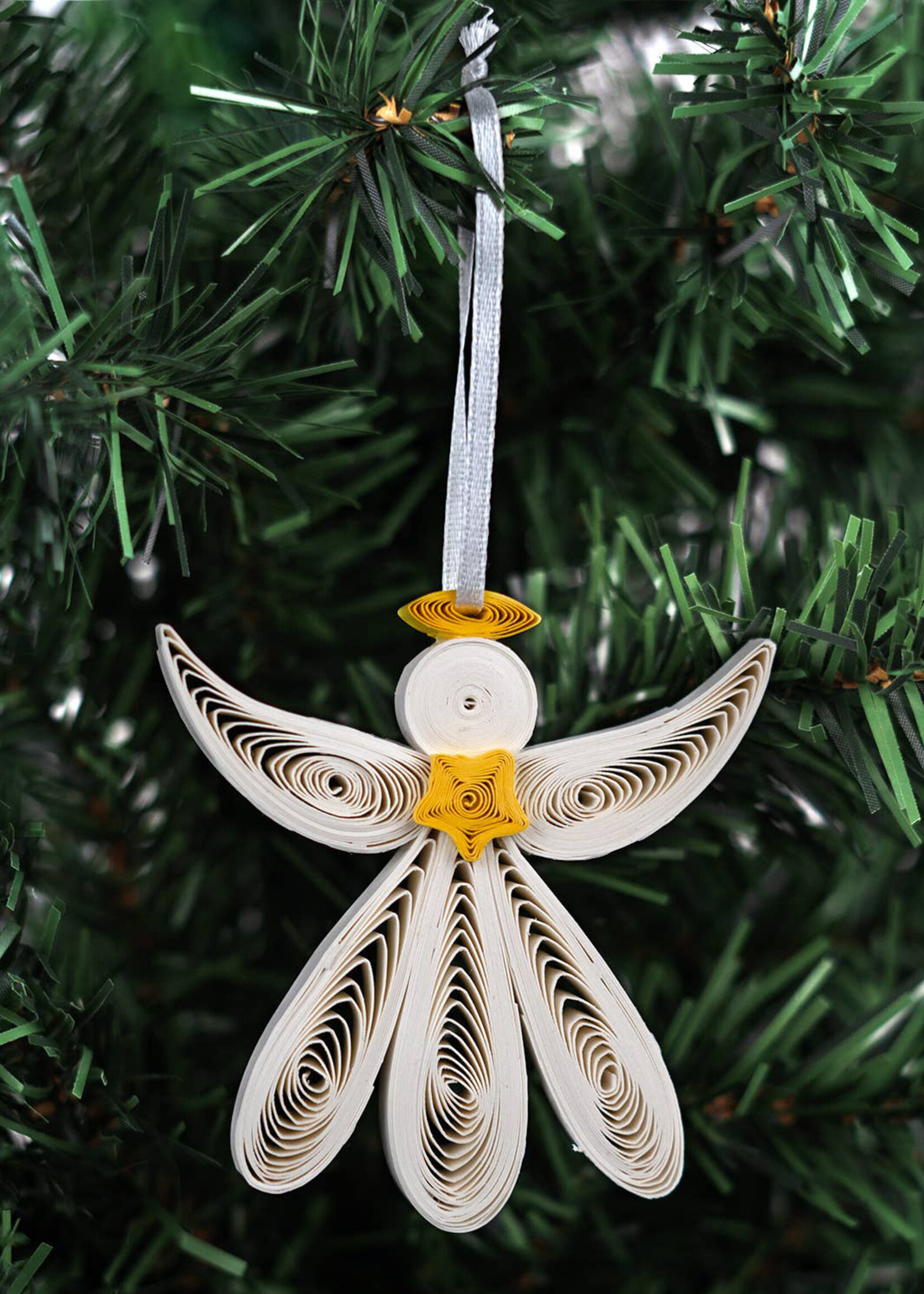 Quilling Cards Quilled Ornament Box Set - Quilled Angel