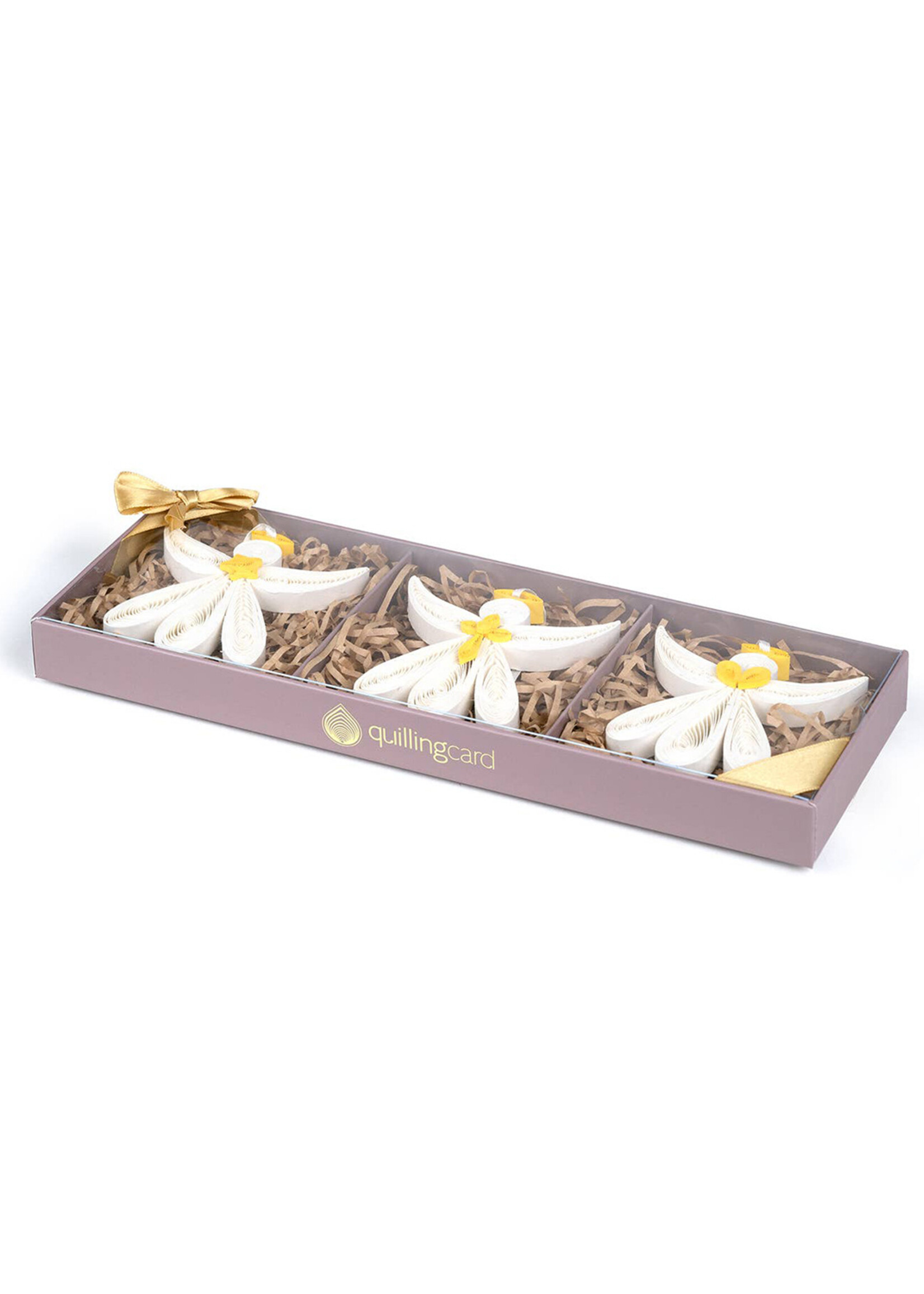Quilling Cards Quilled Ornament Box Set - Quilled Angel