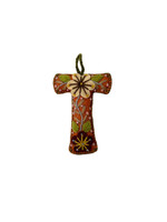 Andes Gifts Embroidered Letter T Ornament/Keychain