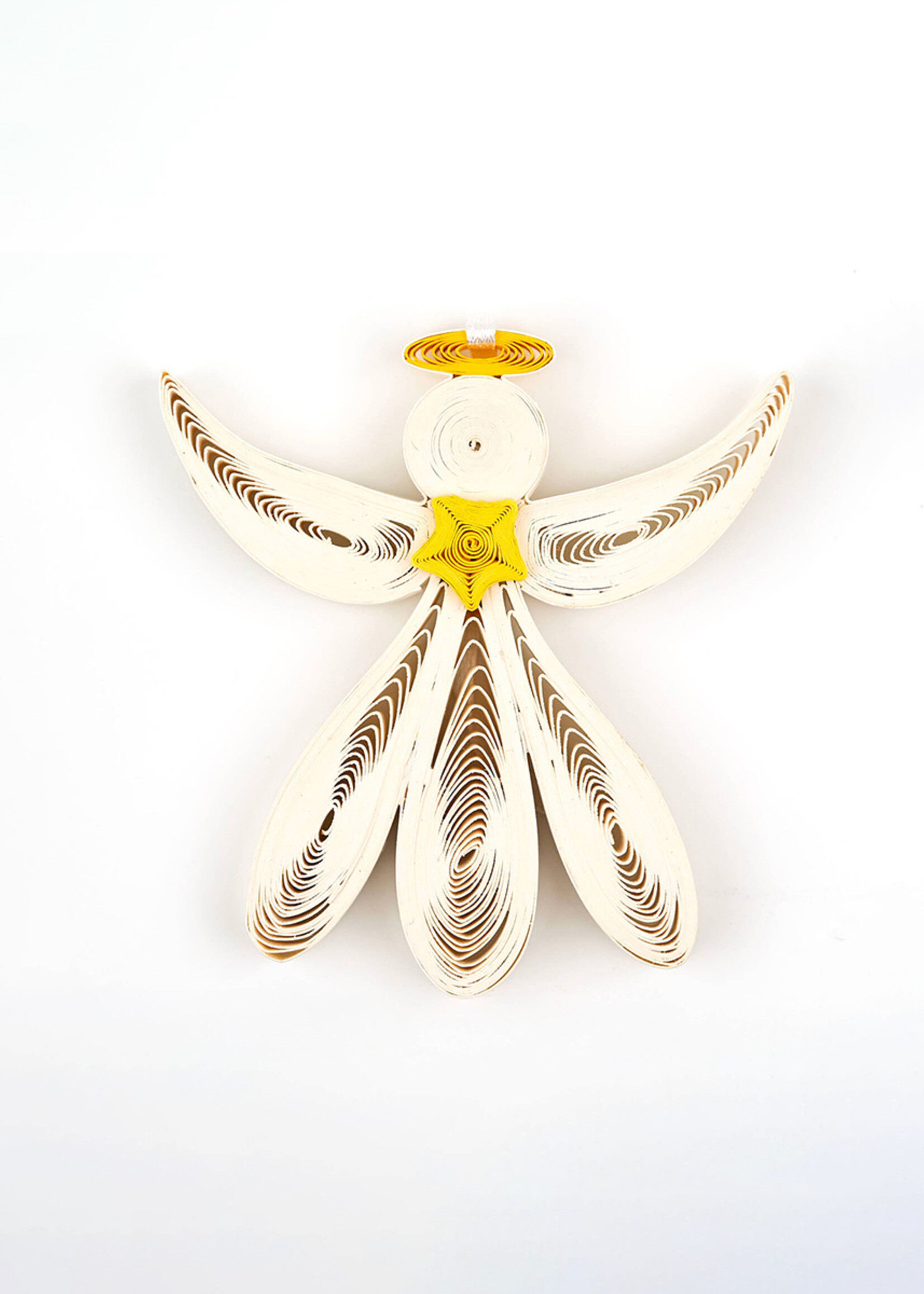 Quilling Cards Quilled Angel Ornament