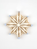 Quilling Cards Quilled Snowflake Ornament