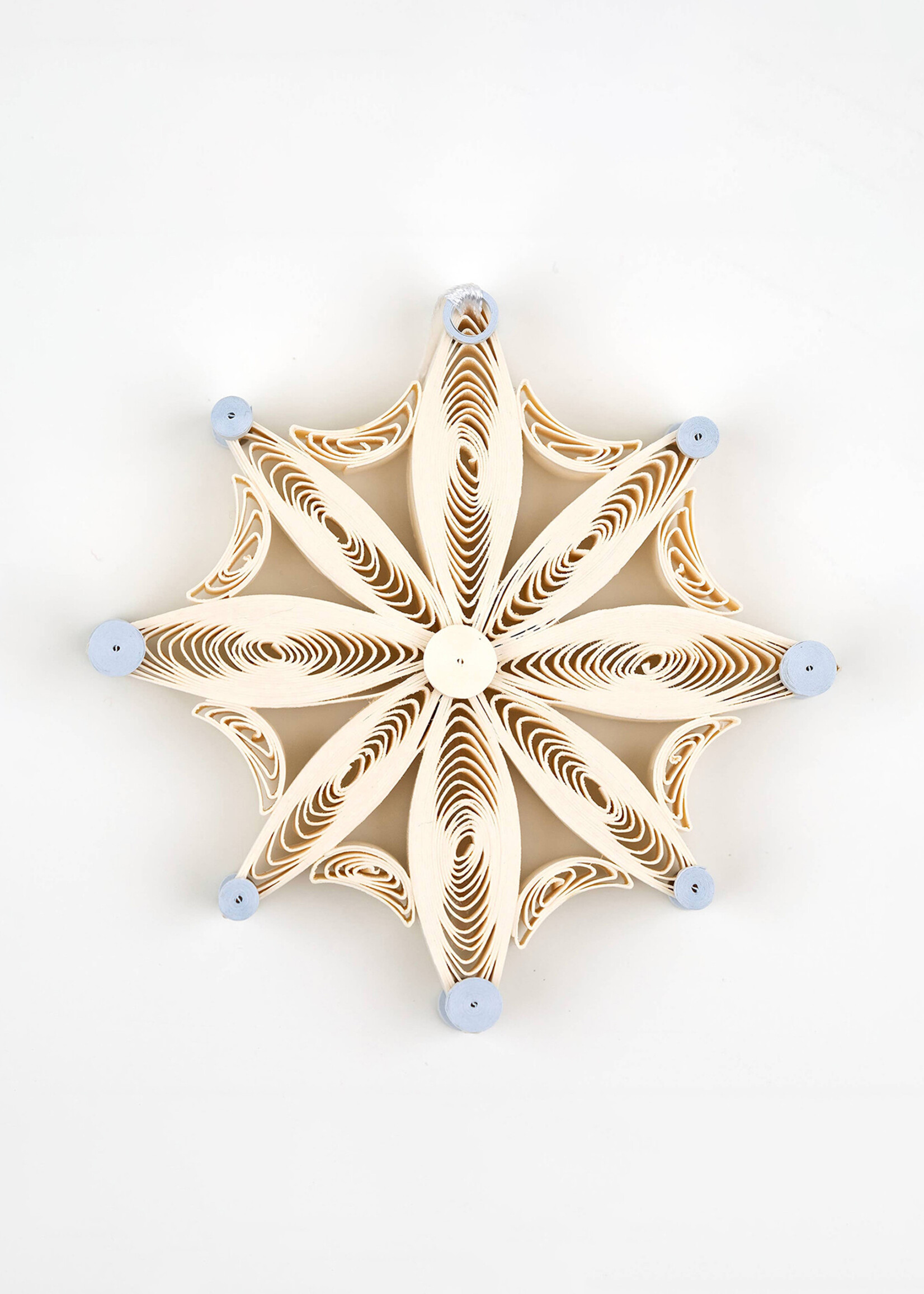 Quilling Cards Quilled Snowflake Ornament