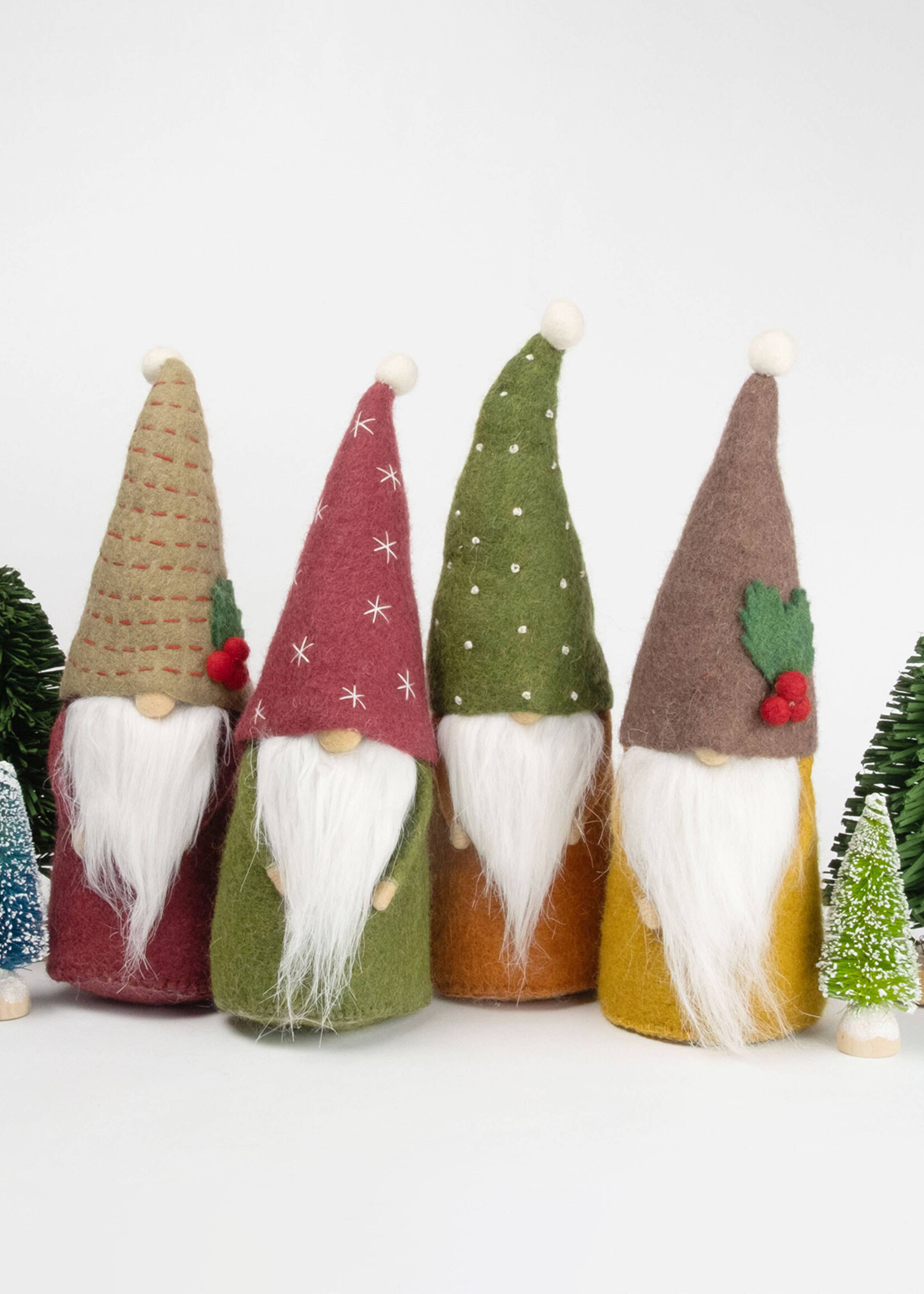 The Winding Road Felt Decor - Gnome