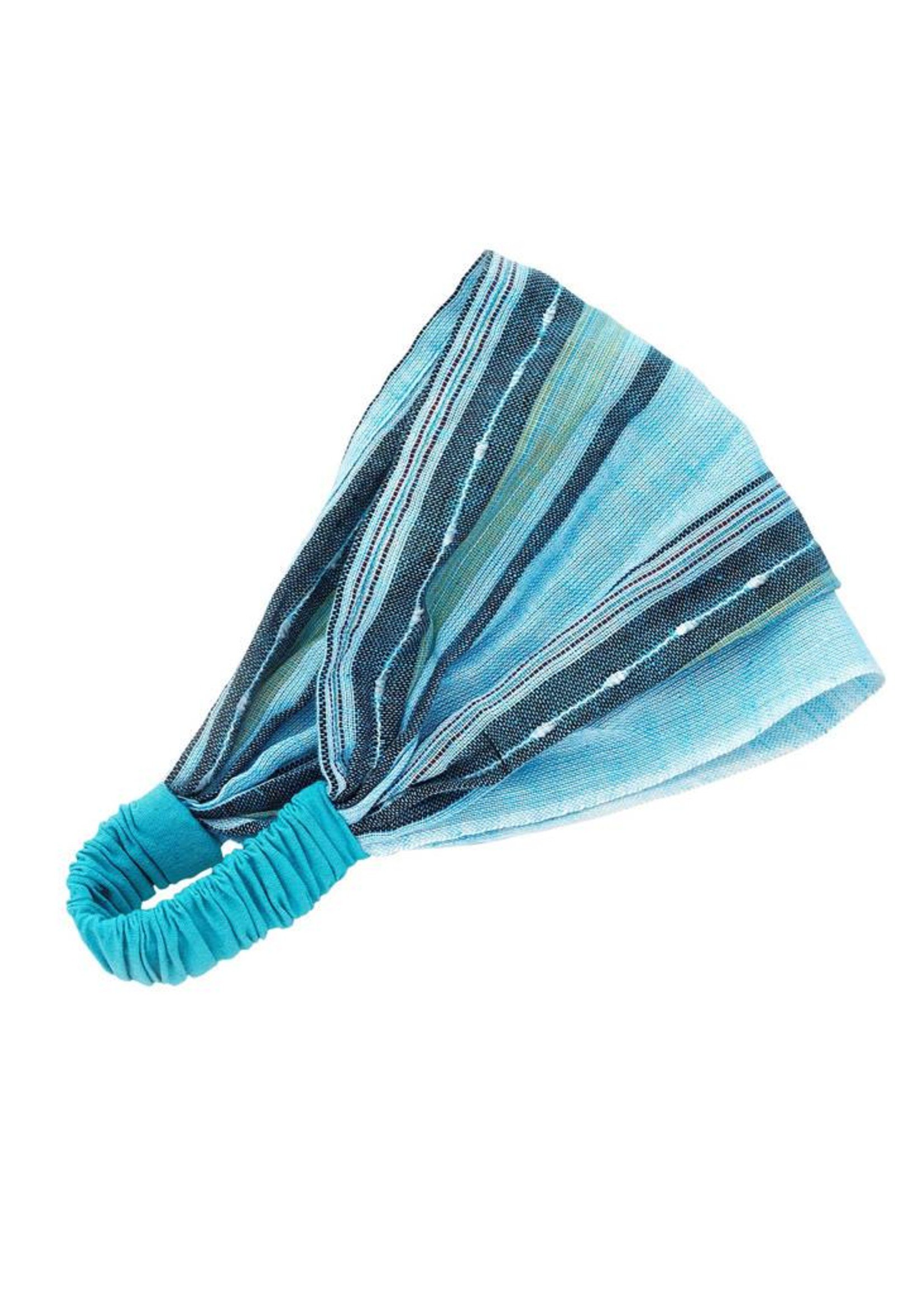 Ten Thousand Villages Blue Stripes Headband