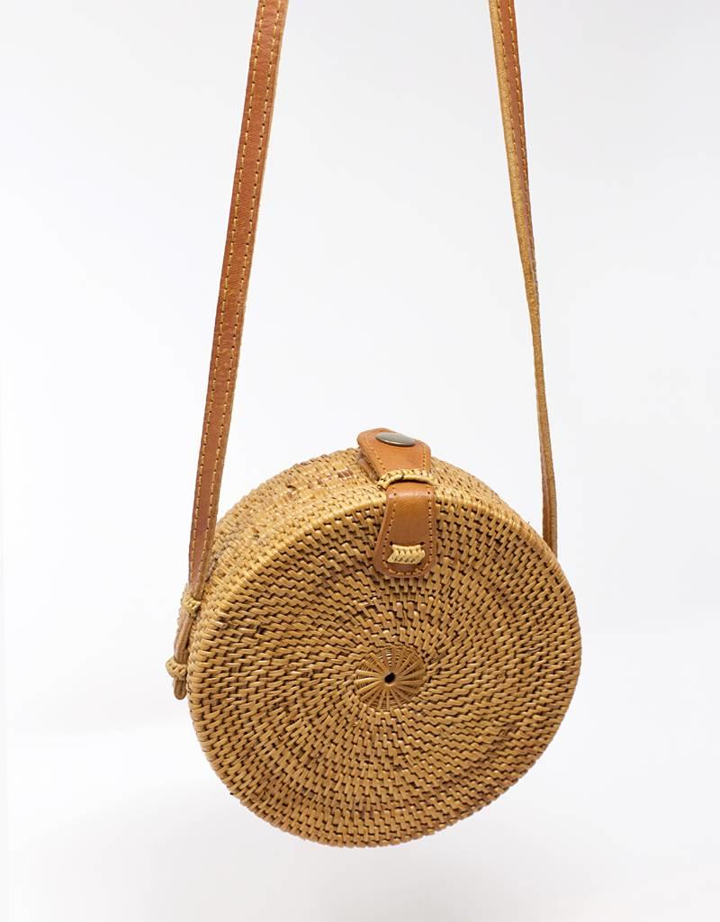 Zen Mini Atta Moon Woven Purse