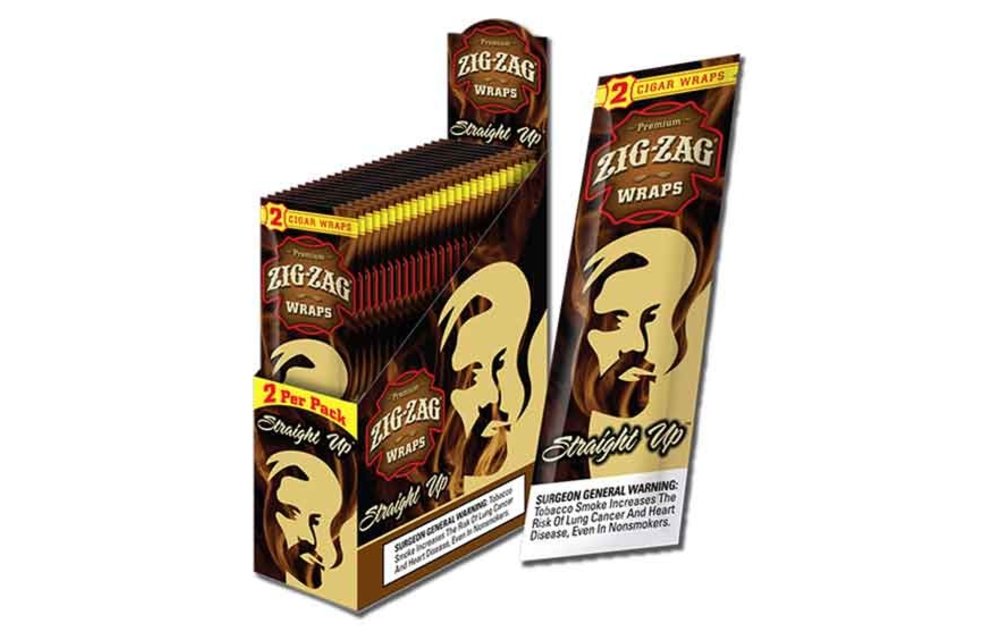 Zig Zag - Blunt Wrap Straight Up