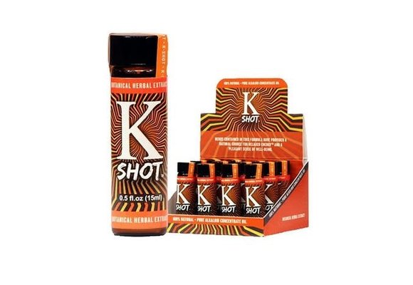 KShot - Kratom Extract Liquid ORANGE Label 15ml