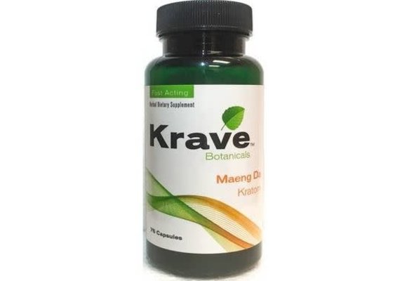 Krave - Kratom Capsule Maeng Da 75ct
