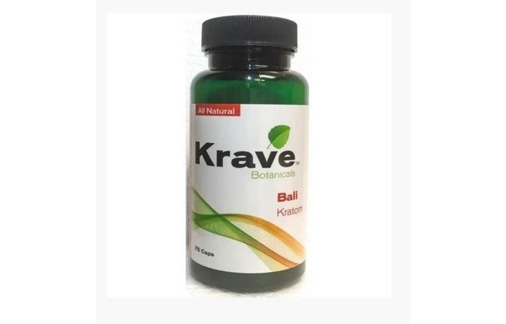 Krave - Kratom Capsule Bali 75ct