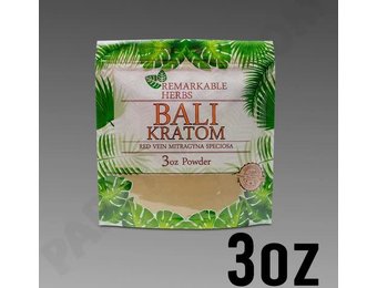 Remarkable Herbs - Kratom Powder Red Vein Bali 3oz