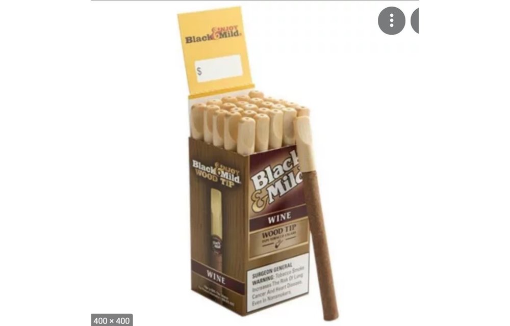 Black & Mild - Cigar WINE Plastic Tip (Single)