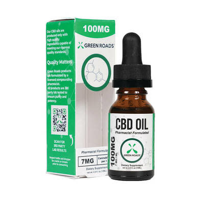 Green Roads - CBD Tincture Oil 100mg 15ml