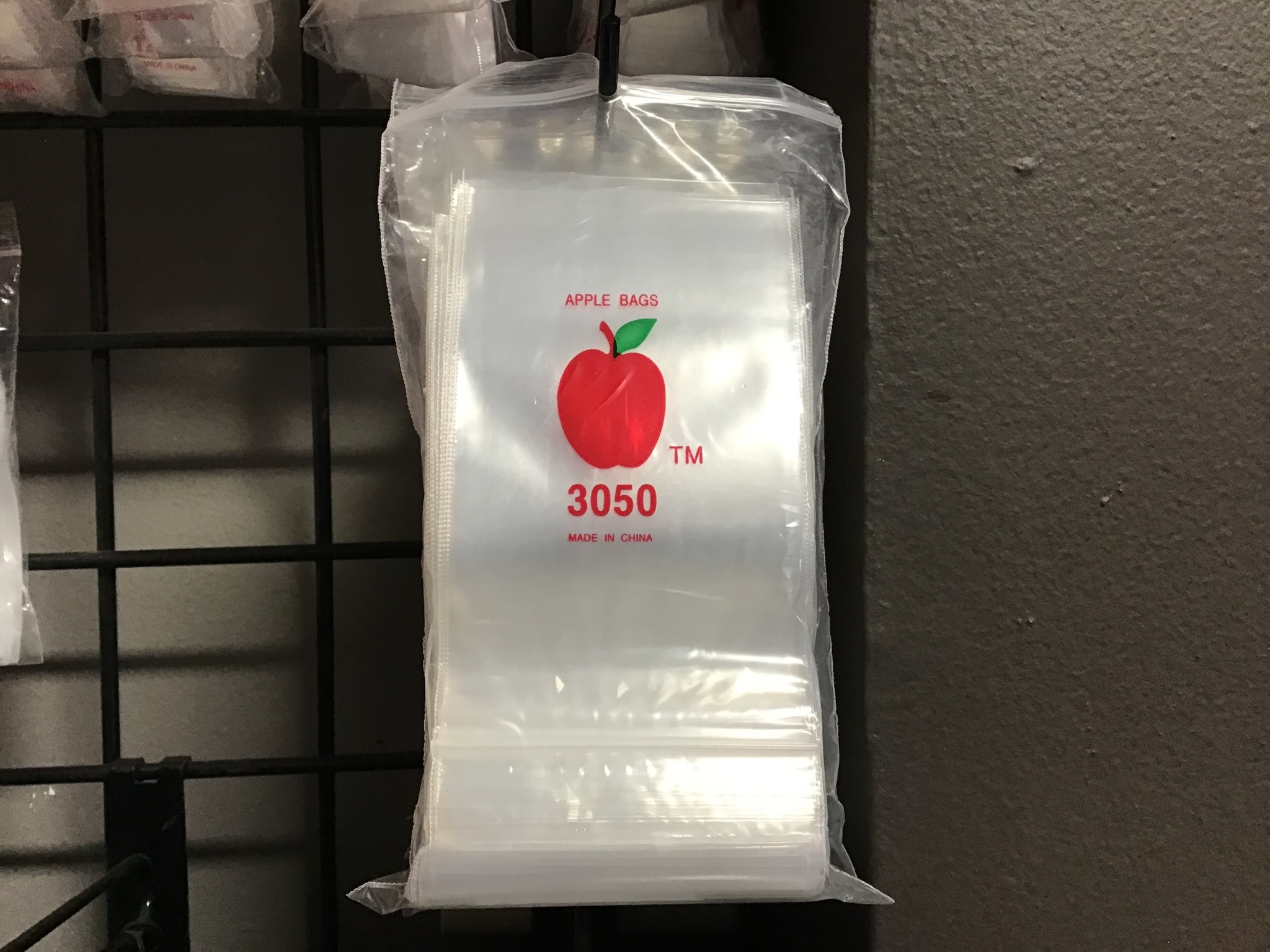 Apple Bags - Storage Zip Lock  3050