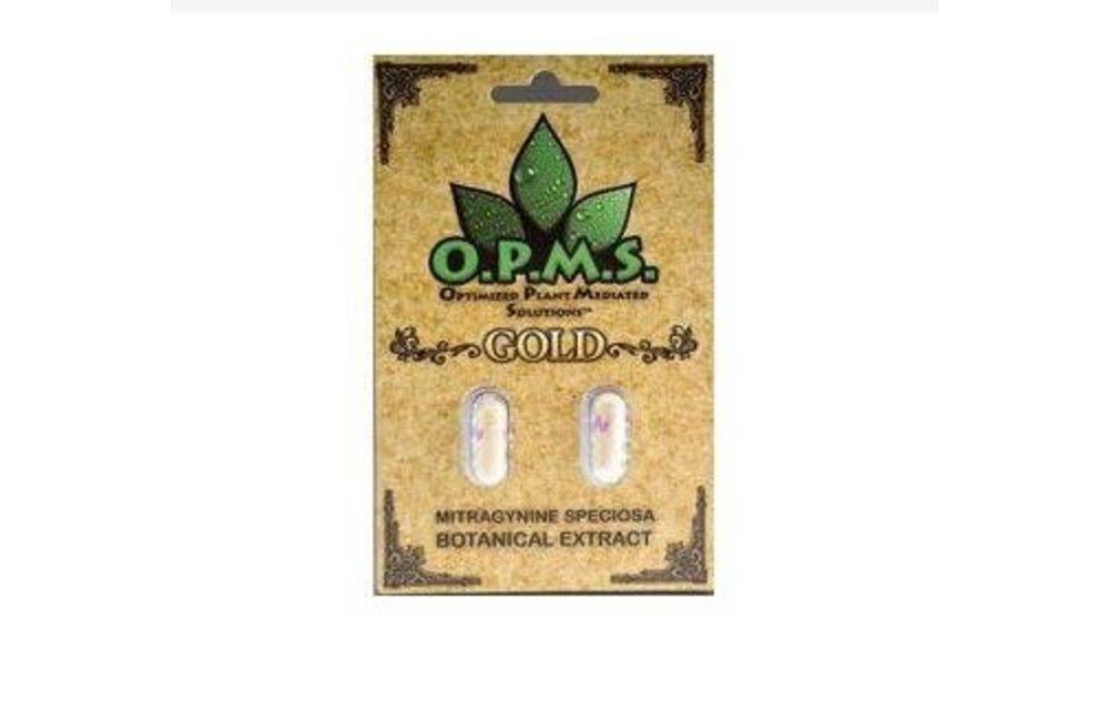 OPMS - Kratom Extract Capsules Gold 2ct