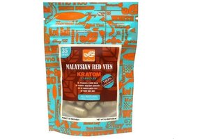 The Betterleaf - Kratom Capsule Malaysian Red Vein 35ct