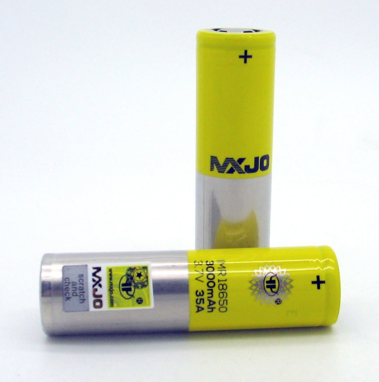 MXJO -Yellow MOD Battery 3000mah (18650)