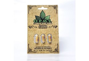 OPMS - Kratom Extract Capsules Gold 3ct