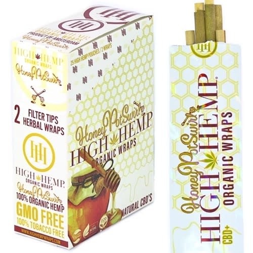 High Hemp - Herbal Wrap Honey Pot Swirl