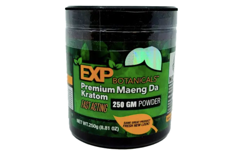 Experience Botanicals - Kratom Powder Green Vein Maeng Da 250g
