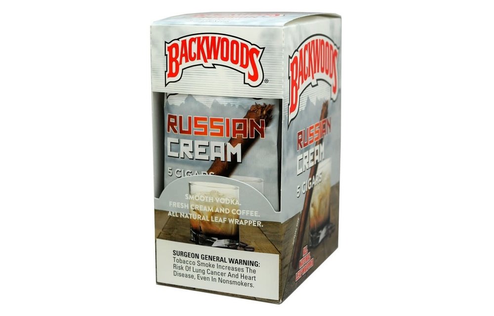 Backwoods - Blunt Wraps Russian Cream 5pk.