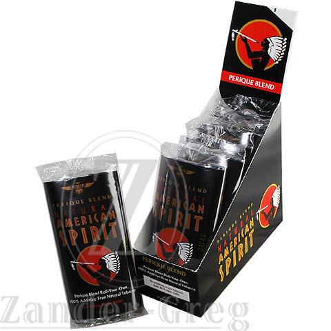 Natural American Spirit - Loose Leaf Tobacco (Black) Pouch 40gm