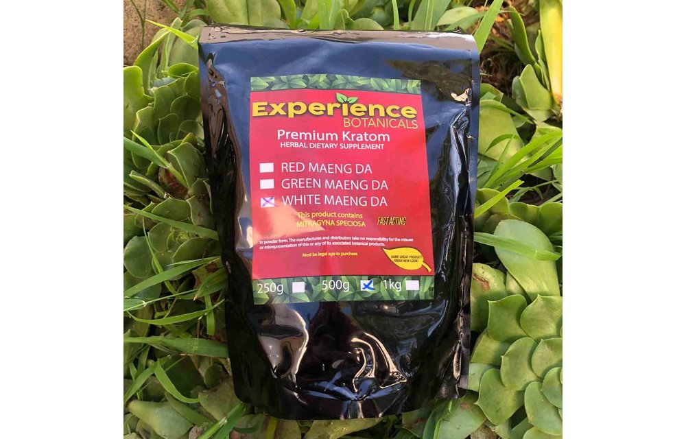 Experience Botanicals - Kratom Powder White Vein Maeng Da 500g