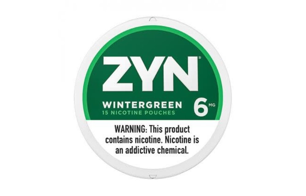 ZYN - Snus Nicotine Pouch Wintergreen 6mg
