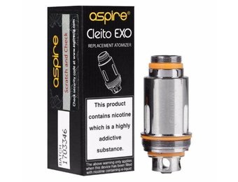 Aspire - Coil Atomizer Cleito EXO 0.16Ω 1ct