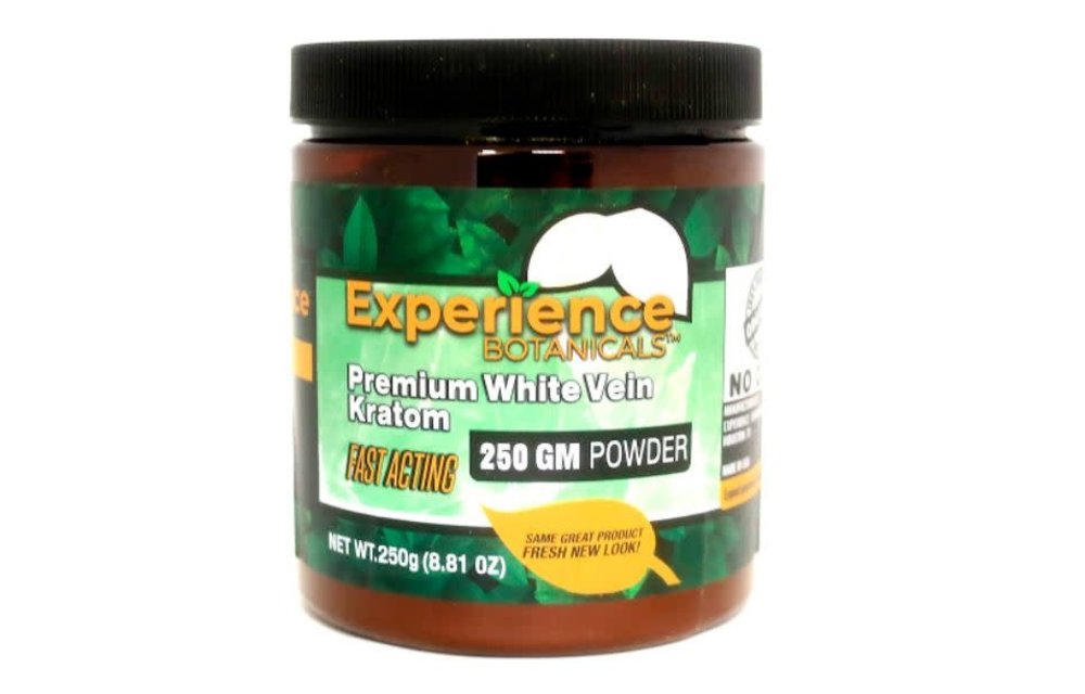 Experience Botanicals - Kratom Powder White Vein Maeng Da 250g