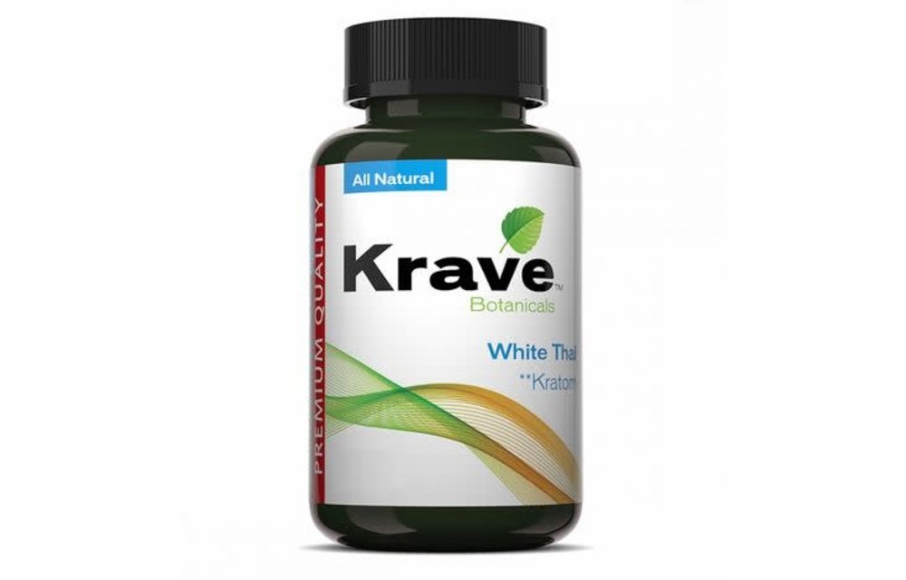 Krave - Kratom Capsule White Thai 150ct