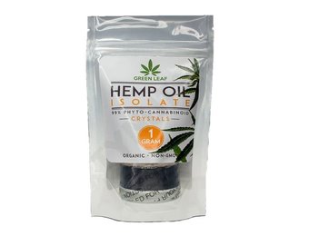 Green Leaf - CBD Concentrate Isolate Crystals Hemp 1000mg