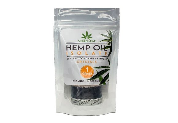 Green Leaf - CBD Concentrate Isolate Crystals Hemp 1000mg