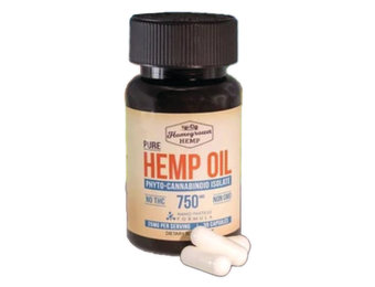 Home Grown Hemp - CBD Capsule Isolate 30ct 750mg