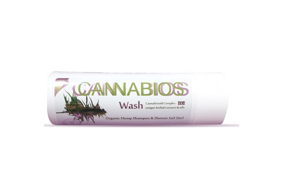 Cannabios - CBD Topical Shampoo And Shower Gel Organic Hemp 100mL