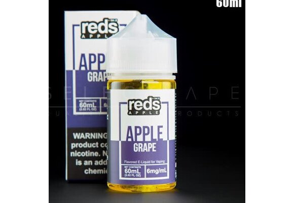 Reds - Vape Juice Apple Grape 60ml 6mg