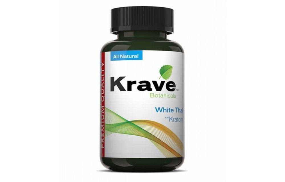 Krave - Kratom Capsule White Thai 75ct