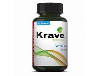 Krave - Kratom Capsule White Thai 75ct
