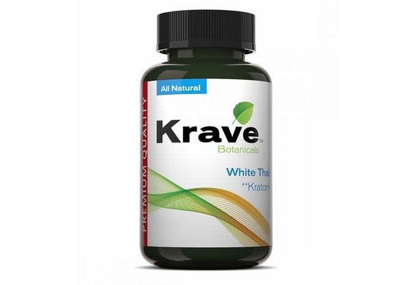 Krave - Kratom Capsule White Thai 75ct