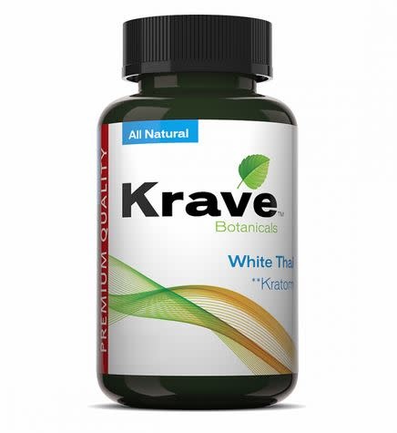 Krave - Kratom Capsule White Thai 75ct
