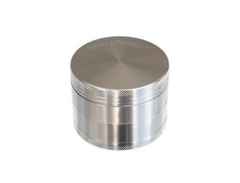Sharp Stone - Grinder 4pc Small Silver
