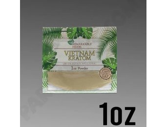 Remarkable Herbs - Kratom Powder Green Vein Vietnam 1oz